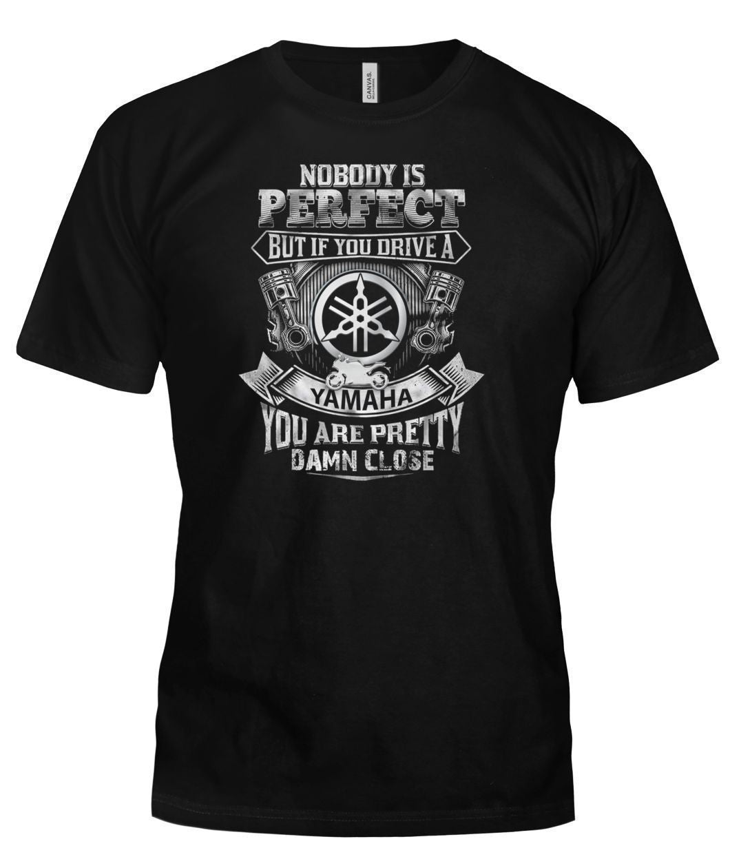 Yamaha Bella Canvas Tee-Short Sleeves-Elessi UK