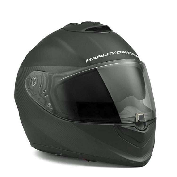 HARLEY-DAVIDSON® BRAWLER SUN SHIELD X09 CASQUE INTÉGRAL NOIR MAT