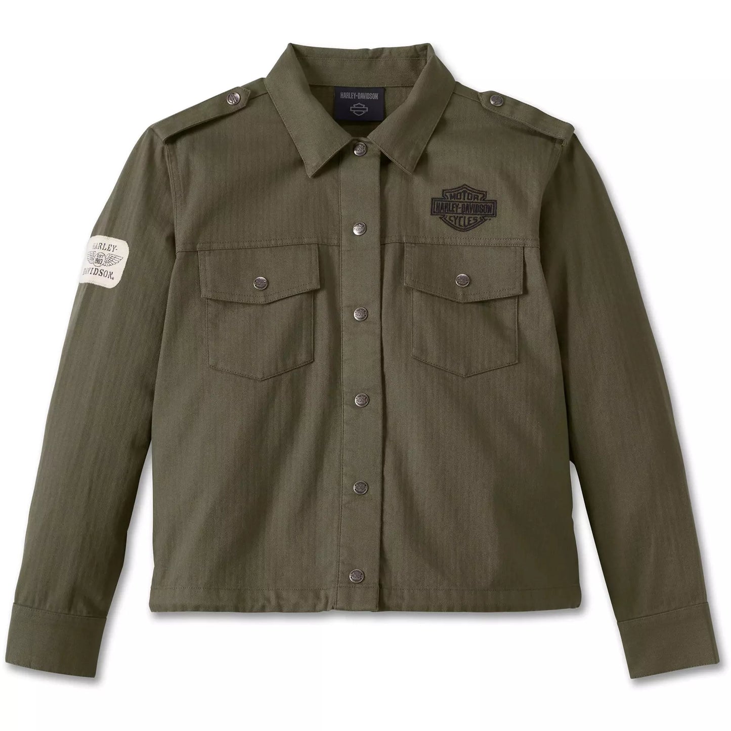 HARLEY-DAVIDSON® WOMEN'S DIVISION TWILL ANORAK JACKET