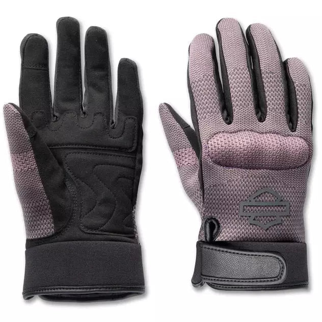 HARLEY-DAVIDSON® WOMEN'S DYNA KNIT MESH GLOVES