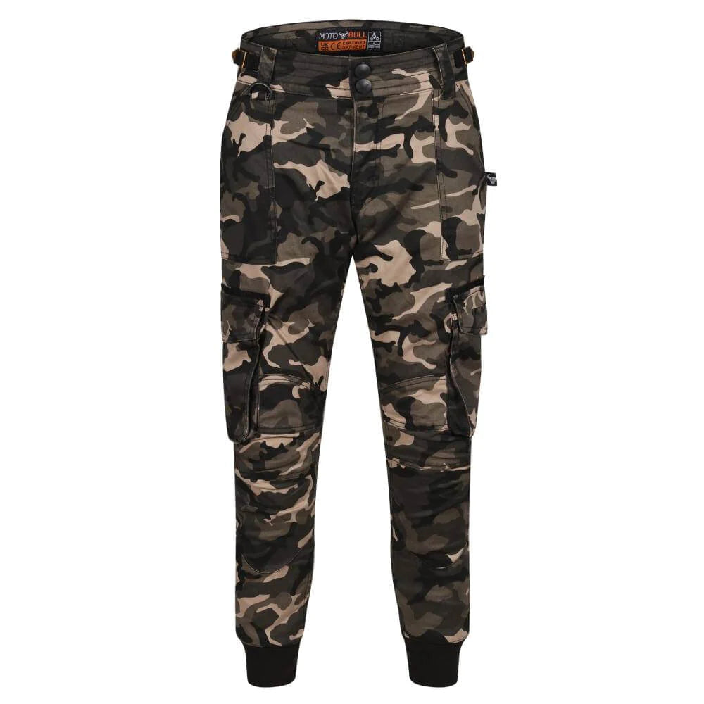 MOTOBULL- RYAN CARGO CAMO TROUSERS