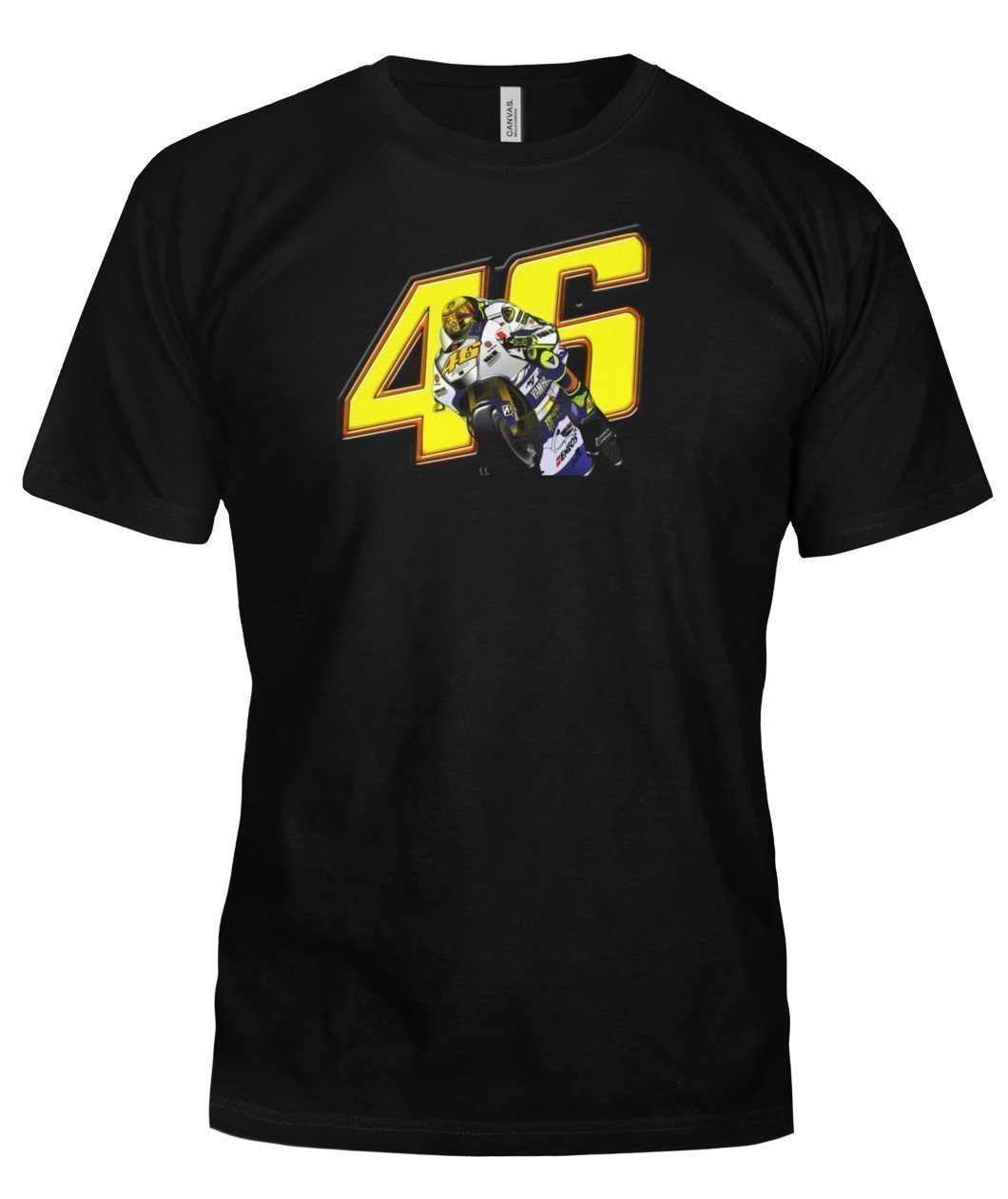 VR46 VALENTINO ROSS YAMAHA BELLA CANVAS TEE